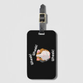 モルモット愛 ラゲッジタグ (正面縦)