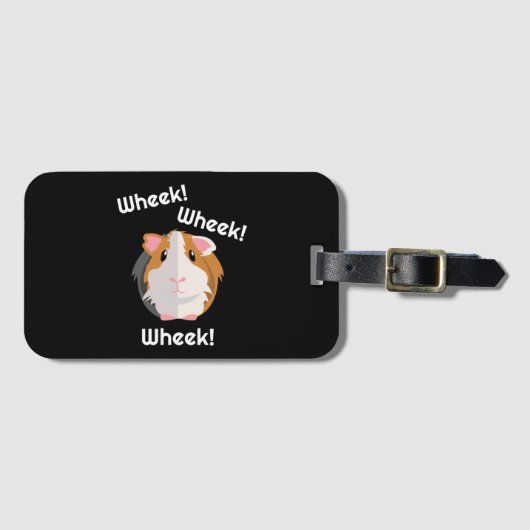 モルモット愛 ラゲッジタグ (正面横)