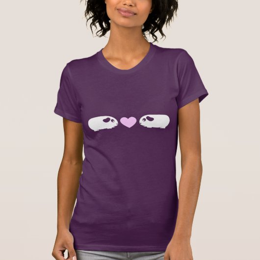 モルモット愛 Tシャツ (正面)