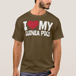 モルモット愛 Tシャツ