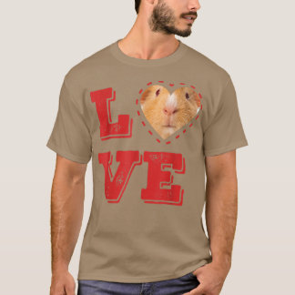 モルモット愛Love Love Love Everyone In L Tシャツ