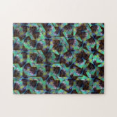 モルモット抽象芸術アートジグソーパズル ジグソーパズル (横)