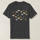 モルモット束 Tシャツ (デザイン正面)