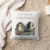 モルモット枕が大好き クッション (ブランケット)