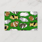 モルモット模様 名刺 (裏面)