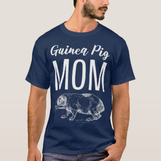 モルモット母の動物学者 Tシャツ