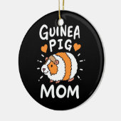 モルモット母 セラミックオーナメント (左)