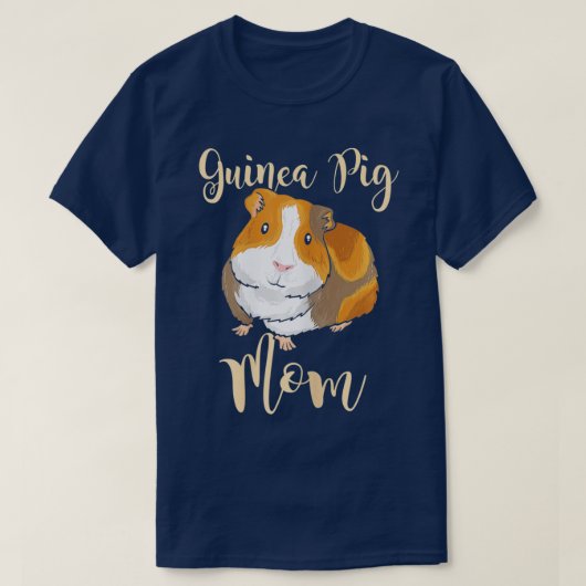 モルモット母 – 1 Tシャツ (デザイン正面)