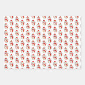 モルモット熱狂するの女の子の誕生日 ラッピングペーパーシート (正面)