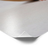 モルモット白い背景 フォトプリント            (角)