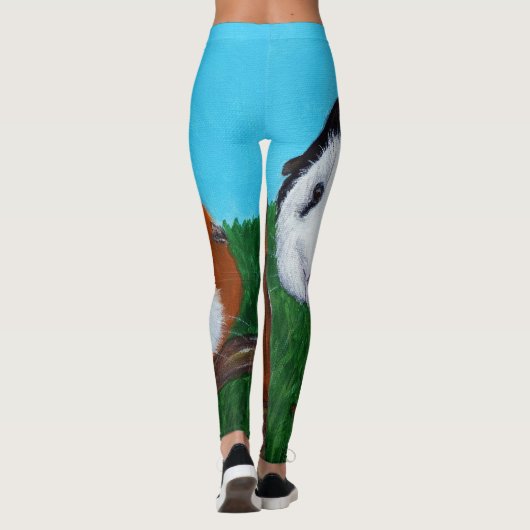 モルモット絵画ズ レギンス (裏面)