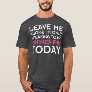 モルモット話にしか届かないおもしろい Tシャツ