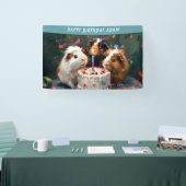 モルモット誕生日パーティー 横断幕 (トレードショー)