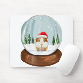 モルモット雪グローブクリスマスpjs衣装christmas.pn マウスパッド (マウス)