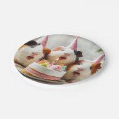 モルモット食べズプレートケーキ ペーパープレート (アングル)