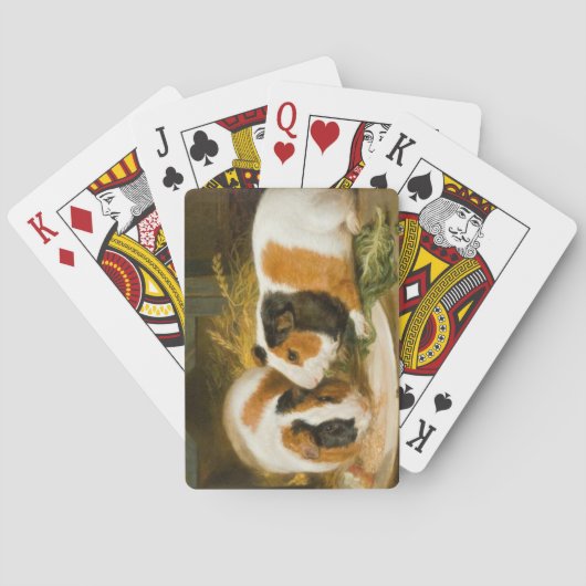 モルモット食べ物を与えのペット(James Ward) トランプ (裏面)