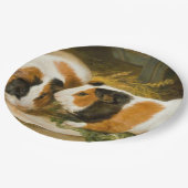 モルモット食べ物を与えのペット(James Ward) ペーパープレート (アングル)