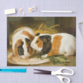 モルモット食べ物を与えのペット(James Ward) 薄葉紙 (クラフト)