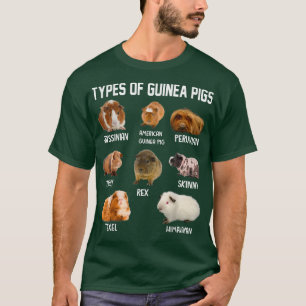 モルモット飼い主Lのためのモルモット衣装の種類 Tシャツ
