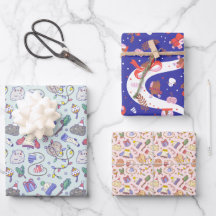 モルモット3のクリスマスパターンセット