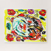 モルモット かわいい ジグソーパズル (横)
