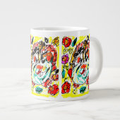 モルモット かわいい ジャンボコーヒーマグカップ (正面右)
