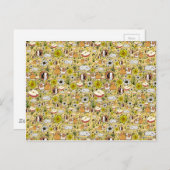 モルモット・イン・イエロー ポストカード (正面/裏面)