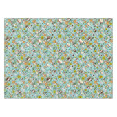 モルモット・イン・ブルー テーブルクロス (正面(横))