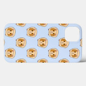 モルモット・オン・ブルー。 Case-Mate iPhoneケース (裏面 (横))