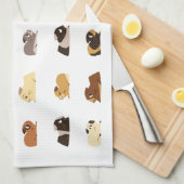 モルモット キッチンタオル (四つ折り)