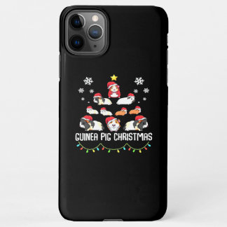 モルモット・クリスマスツリー |ギニアおもしろい豚の恋人 iPhone 11Pro MAXケース