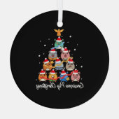 モルモット・クリスマス ガラスオーナメント (裏面)