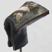 モルモット ゴルフヘッドカバー (3/4 正面)