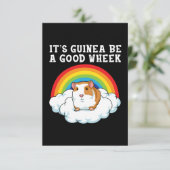 モルモット サンキューカード (スタンド正面)