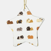 モルモット セラミックオーナメント (左)