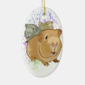 モルモット セラミックオーナメント (右)
