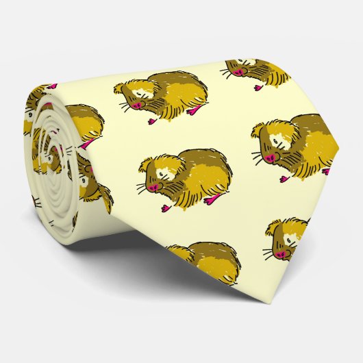 モルモット ネクタイ (ロール)