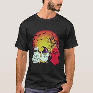 モルモット・ハロウィン・パンプキン 16 Tシャツ