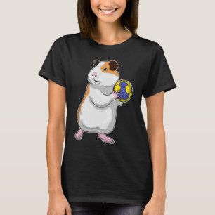 モルモット・ハンドボール・プレーヤー・ハンドボール Tシャツ