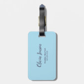 モルモット·ホロスコープ·ランド ラゲッジタグ (裏面縦)