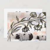 モルモット ポストカード (正面/裏面)