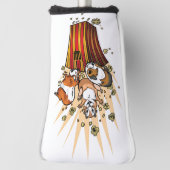 モルモット・ポップコーン ゴルフヘッドカバー (回転90)