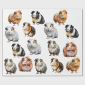 モルモット ラッピングペーパー (フラット)