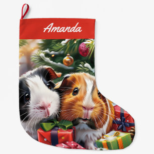 モルモット ラージクリスマスストッキング