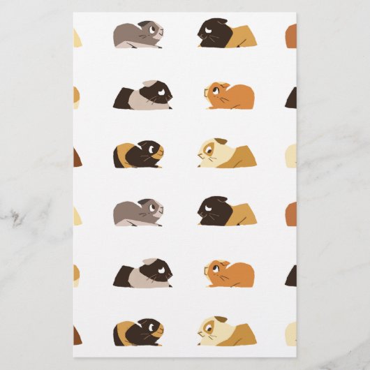 モルモット 便箋 (正面)