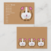 モルモット 名刺 (正面/裏面)