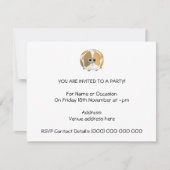 モルモット。 招待状 (正面)