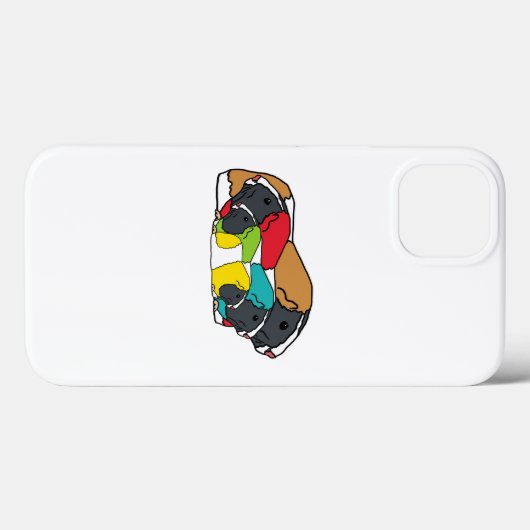 モルモット Case-Mate iPhoneケース (裏面 (横))