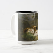 モルモット(George Morland) ツートーンマグカップ (正面左)