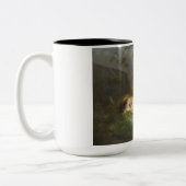 モルモット(George Morland) ツートーンマグカップ (左)